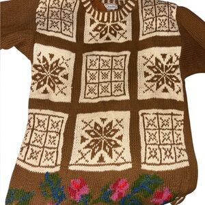 Vintage  "Christina" brand knit sweater   size small